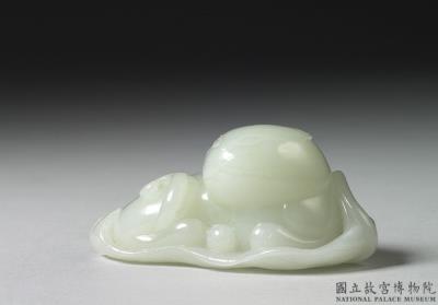 图片[2]-Jade paperweight in the shape of a cat, Late Ming to Qing dynasty-China Archive